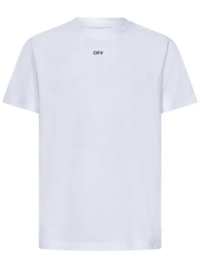 Off-white Slim Fit T-shirt In White Cotton