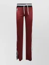 Off-white Slim Fit Track Pants With Side Stripes In Red