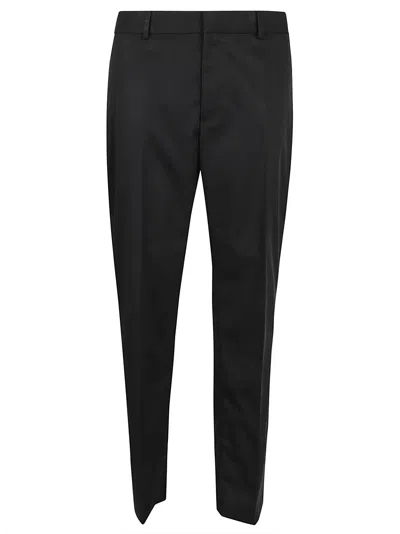 OFF-WHITE SLIM FIT TROUSERS