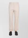 Off-white Slim Fit Pants In Brown