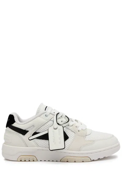 Off-white Slim Out Of Office Panelled Mesh Sneakers