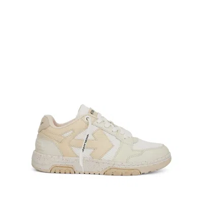 Off-white Slim Out Of Office Leather Sneakers In White