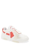 Off-white Slim Out Of Office Sneaker In White - Red