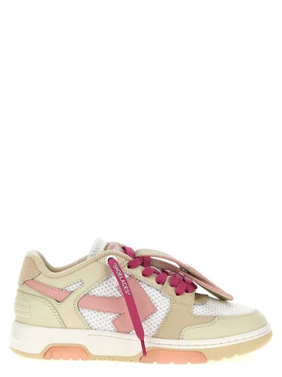 Off-white Slim Out Of Office Sneakers In Multicolor