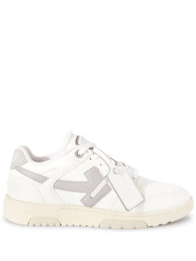 Off-white Slim Out Of Office Sneakers In Multicolor