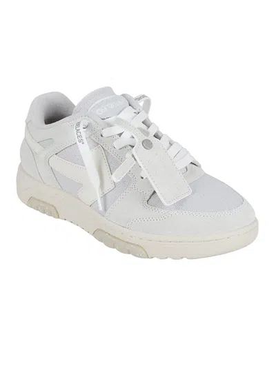 Off-white Slim Out Of Office Sneakers In Grey