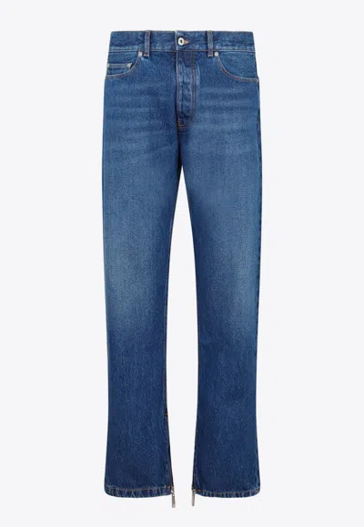 OFF-WHITE SLIM SKATE JEANS
