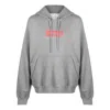 Off-white Arrows-motif Drawstring Hoodie In Gray