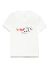 Off-white Baby Boys Logo Quote T-shirt In 白色