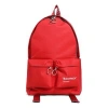Off-white Slogan Printing Backpack Red