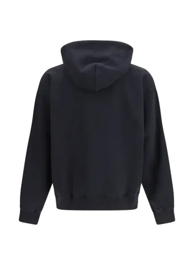 Off-white Small Arrow Skate Hoodie In Black