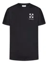 Off-white "small Arrow" Slim Short Sleeves Tee Clothing In Black