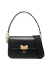 Off-white Small Binder Shoulder Bag In Schwarz