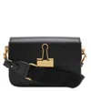 Off-white Small Black Blinder Shoulder Bag In Black