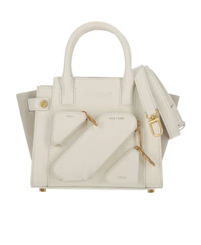Off-white Small City Tote Bag In White