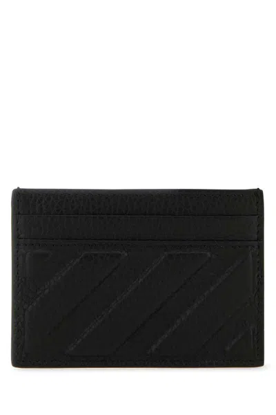 Off-white Small Leather Goods In Black