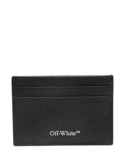 Off-white Small Leather Goods In Burgundy