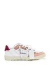 Off-white Multicolor Leather And Fabric 5.0 Sneakers In White
