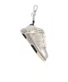 Off-white Sneaker Keyring In Silver