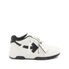 Off-white Out Of Office Arrow-logo Leather Sneakers In White