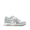Off-white White And Grey Out Of Office Sneakers In White