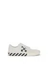 Off-white Low-top Sneakers With Graphic Arrow Detailing In White