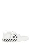 Off-white Low-top Sneakers With Graphic Arrow Detailing In White