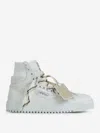 Off-white 3.0 Off-court Leather Sneakers In Beige