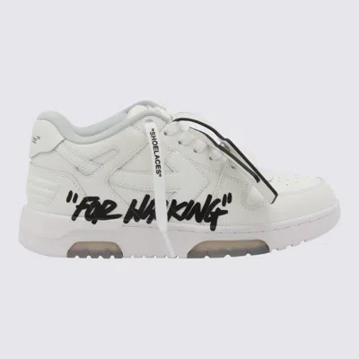 OFF-WHITE OFF-WHITE WHITE AND BLACK OUT OF OFFICE SNEAKERS