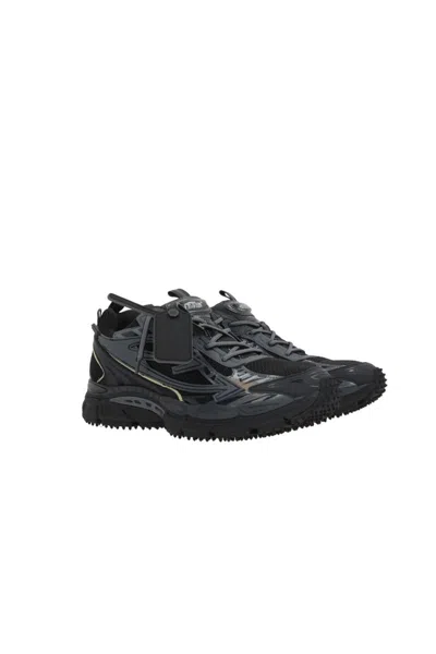 Off-white Sneakers In Black+black