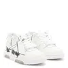 Off-white Out Of Office Graffiti-print Low-top Sneakers In White