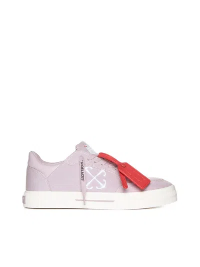 Off-white Off White Sneakers In Lilac