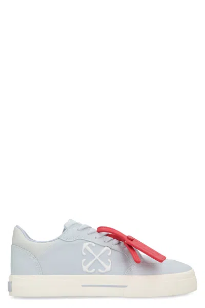 Off-white Sneakers Low-top New Vulcanized In Canvas In Blue