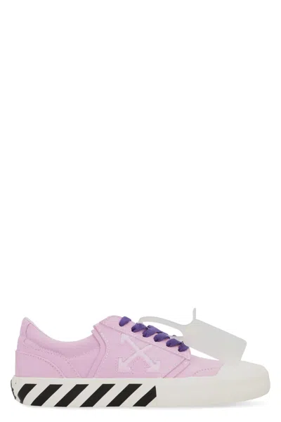 Off-white Sneakers Low-top Vulcanized Undercut In Animal Print