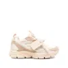 Off-white Suede-panelled Sneakers In Neutral