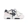 Off-white Out Of Office Arrow-logo Leather Sneakers In Multi