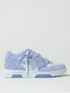 Off-white Round Head Low-cut Casual Shoes In Blue