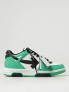 OFF-WHITE SNEAKERS OFF-WHITE MEN COLOR GREEN,406155012
