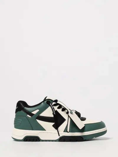Off-white Out Of Office Sneakers In Green