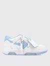 Off-white Blue Out Of Office Sneakers In Weiss 1