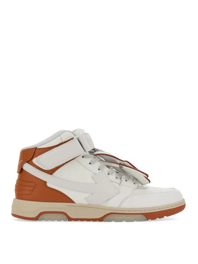 Off-white Sneaker Out Of Office In Orange