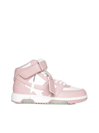 Off-white Sneakers In Pink