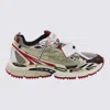 Off-white Ow Be Right Back Sand Polyurethane Sneakers In Multi