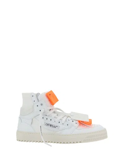 Off-white Sneakers In White Orange