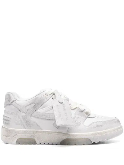 Off-white Out Of Office Vintage Leather White Whit