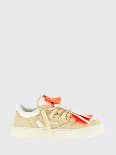 OFF-WHITE OFF-WHITE SNEAKERS WOMAN COLOR BEIGE,H91009022