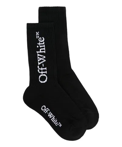 Off-white Socks In Black