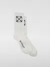 Off-white Arrows-motif Cotton Socks In Schwarz
