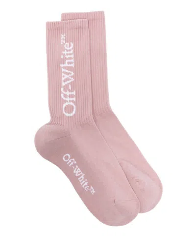 Off-white Socks In Pink