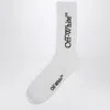 Off-white Men's Socks With Logo | Size Large | Omra085c99kni001 In White